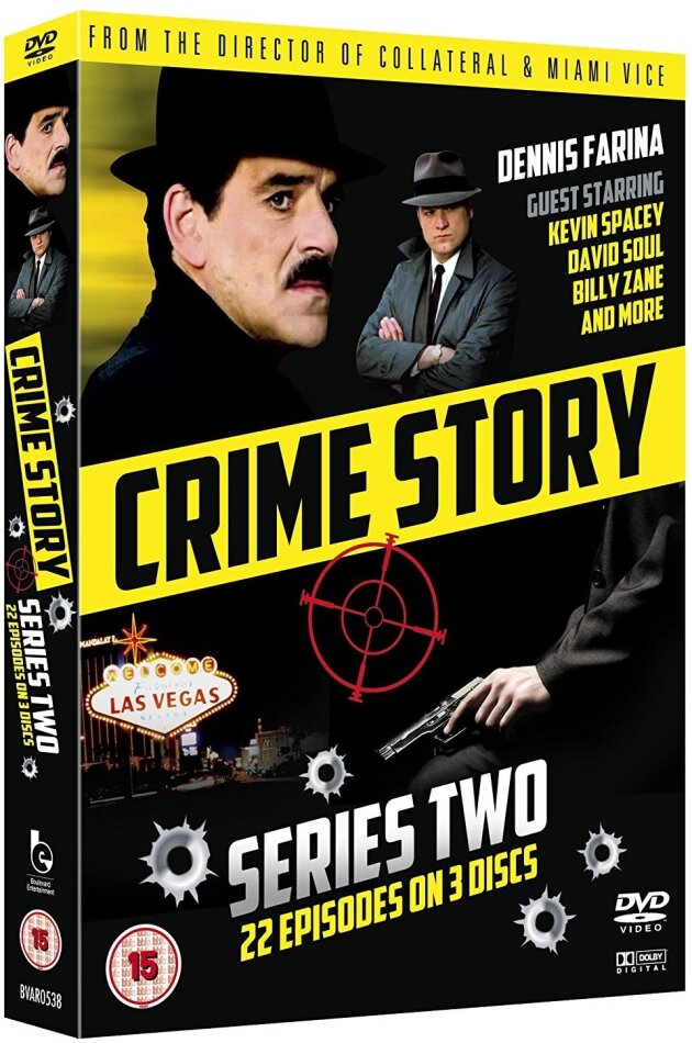 Crime story - Season 2 3 DVDs