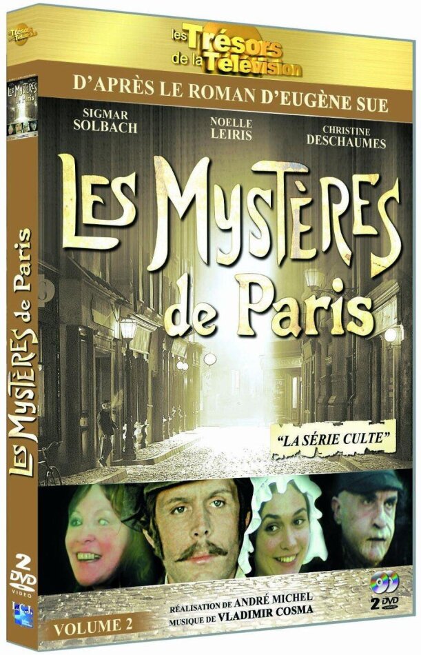 Les Mystères de Paris - Vol. 2 (1980) Collection Les Trésors de la Télévision, 2 DVD