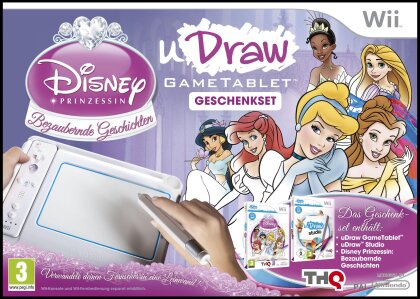 uDraw Gametablet incl. Disneys Prinzessinen Magical Storybooks