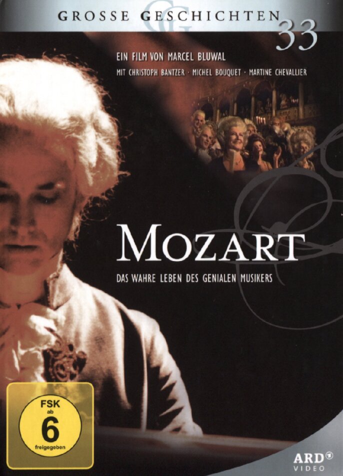 Mozart - Grosse Geschichten 33 (1982) 4 DVDs