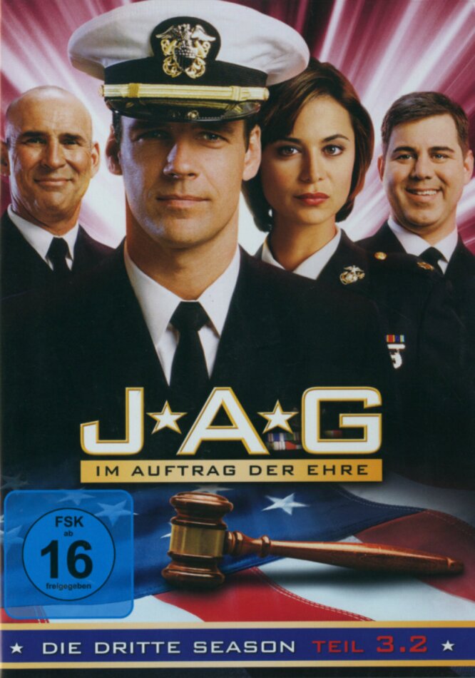 JAG - Im Auftrag der Ehre - Staffel 3.2 (Repack 3 DVDs)