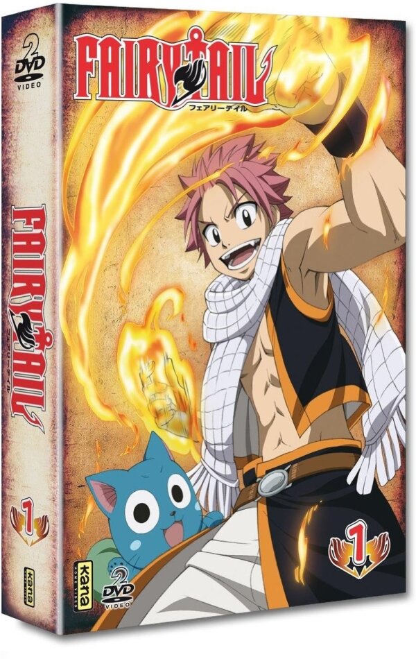 Fairy Tail - Vol. 1 2 DVD