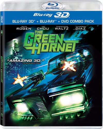 The Green Hornet (2010) Blu-ray 3D (+2D) + DVD