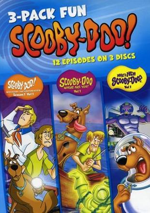 3-Pack Fun: Scooby Doo 3 DVDs