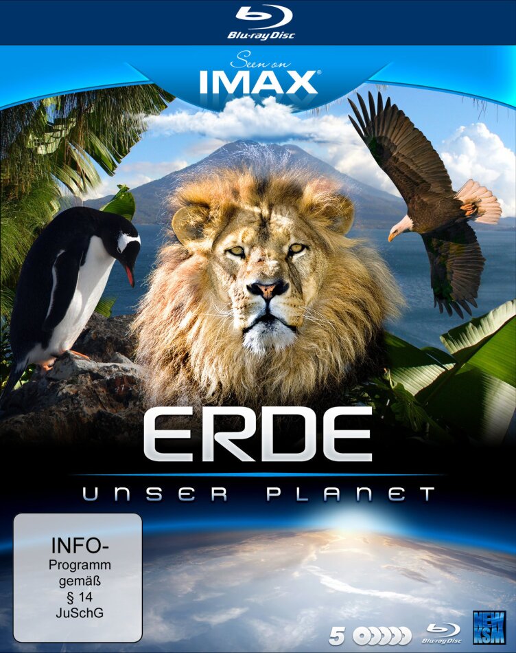 Erde - Unser Planet - Seen on IMAX 5 Blu-rays