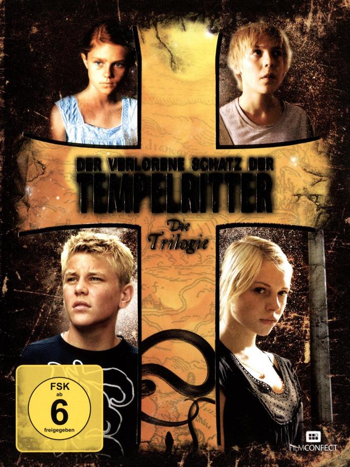 Der verlorene Schatz der Tempelritter 1 - 3 - Die Trilogie 3 DVDs