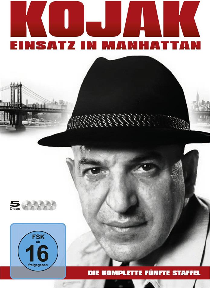 Kojak - Staffel 5 5 DVDs