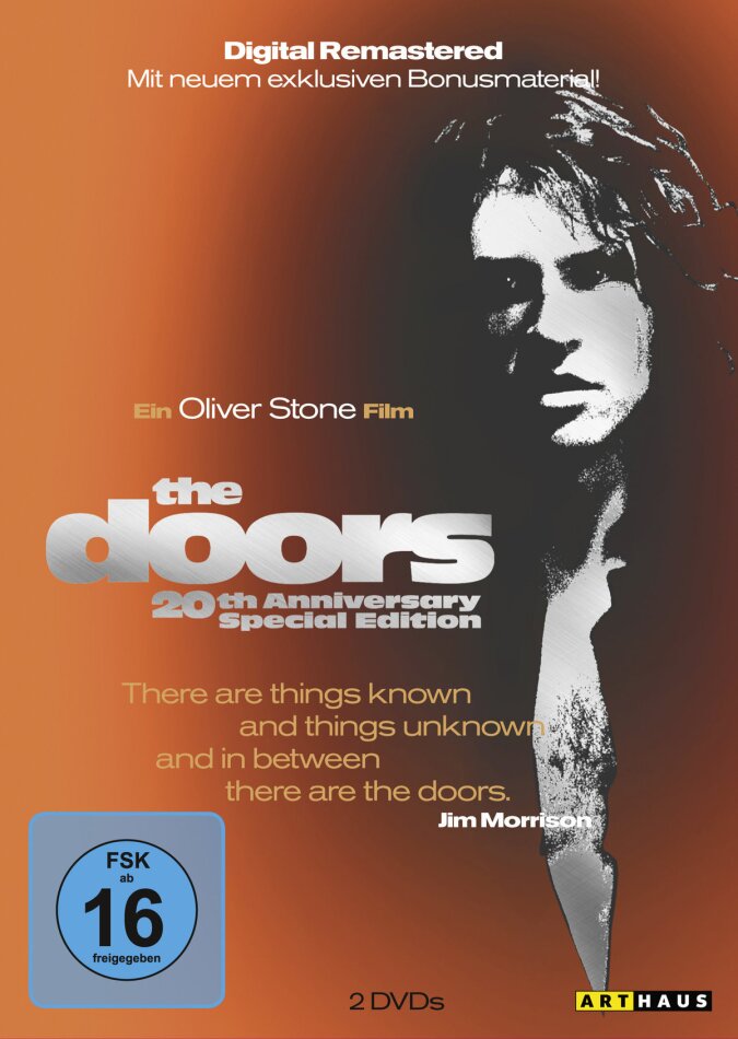 The Doors (1991) 20th Anniversary Special Edition, 2 DVDs