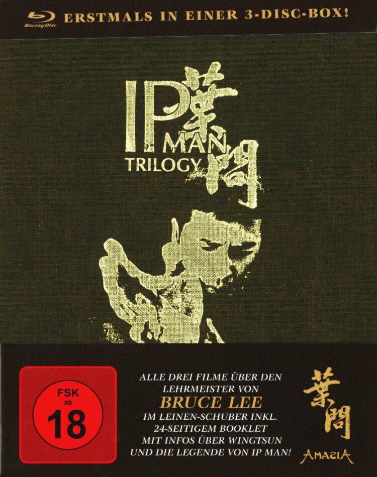Ip Man Trilogy Edizione Speciale, 3 Blu-ray