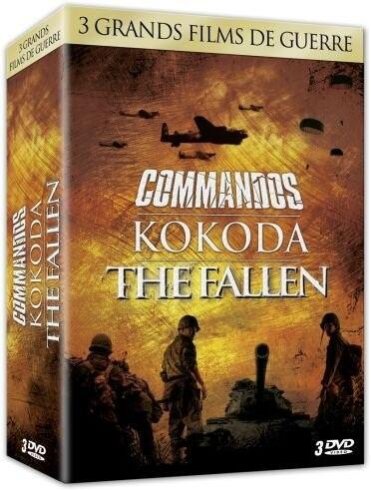 Commandos / Kokoda / The Fallen - Coffret Guerre Vol. 1 3 DVDs