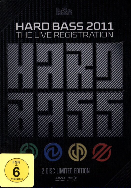 Various Artists - Hard Bass 2011 - The live registration Limited Edition, Blu-ray + DVD