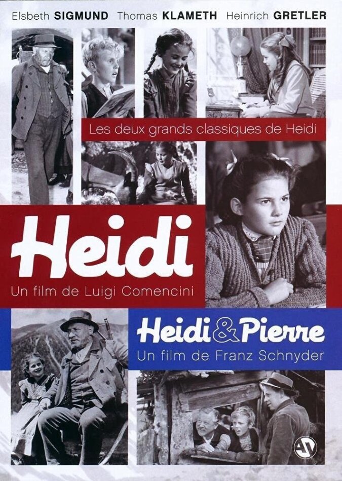 Heidi / Heidi & Pierre n/b, 2 DVD