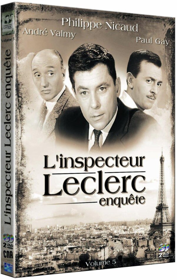 L'Inspecteur Leclerc enquête - Vol. 5 b/w, 2 DVDs