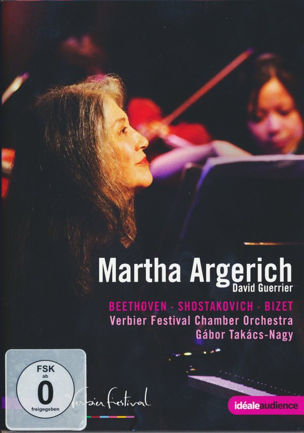 Martha Argerich - Beethoven / Shostakovich / Bizet Verbier Festival, Idéale Audience