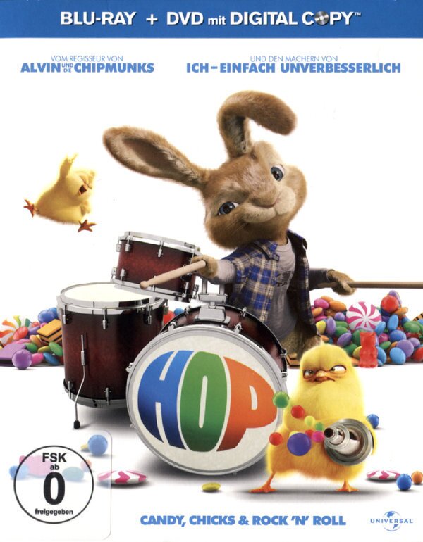 Hop - Osterhase oder Superstar? (2011) Blu-ray + DVD