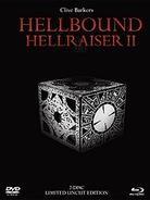 Hellbound - Hellraiser 2 (1988) Black Edition, Édition Limitée, Mediabook, Uncut, Blu-ray + DVD