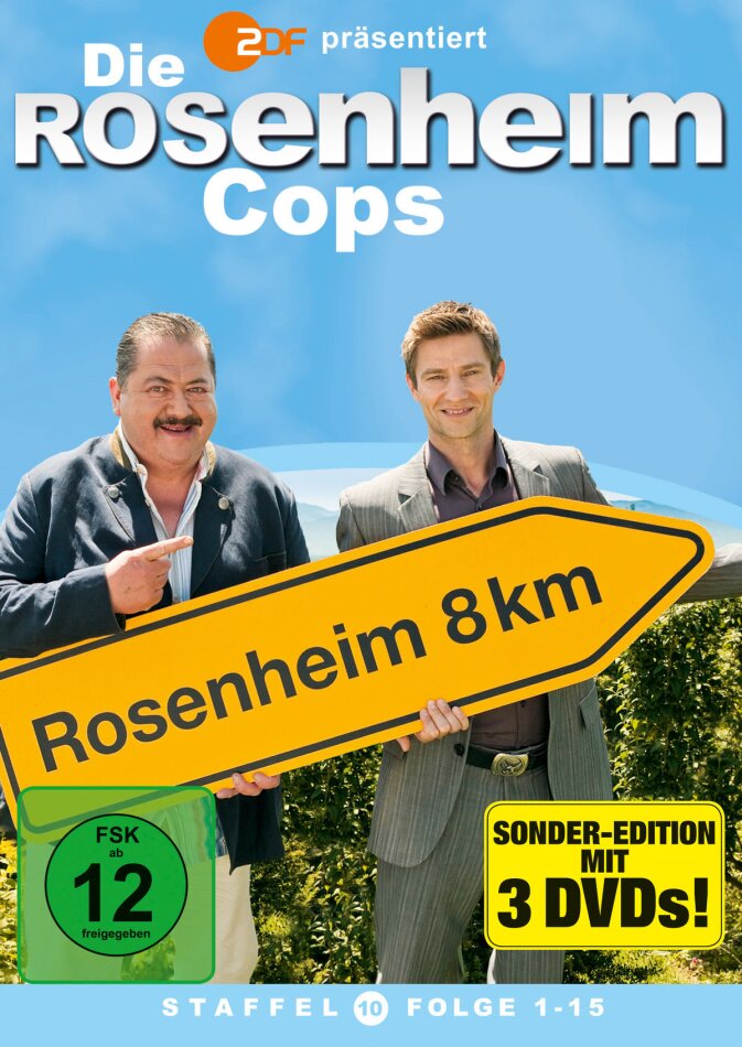 Die Rosenheim Cops - Staffel 10, Folge 1 - 15 3 DVDs