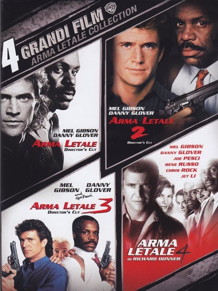 Arma Letale 1-4 4 DVD