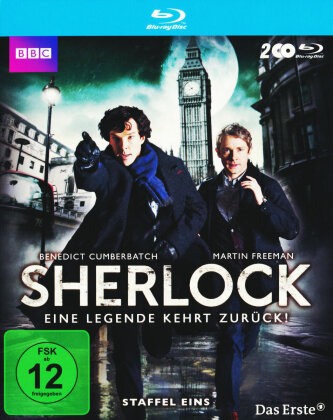 Sherlock - Staffel 1 (BBC, 2 Blu-rays)