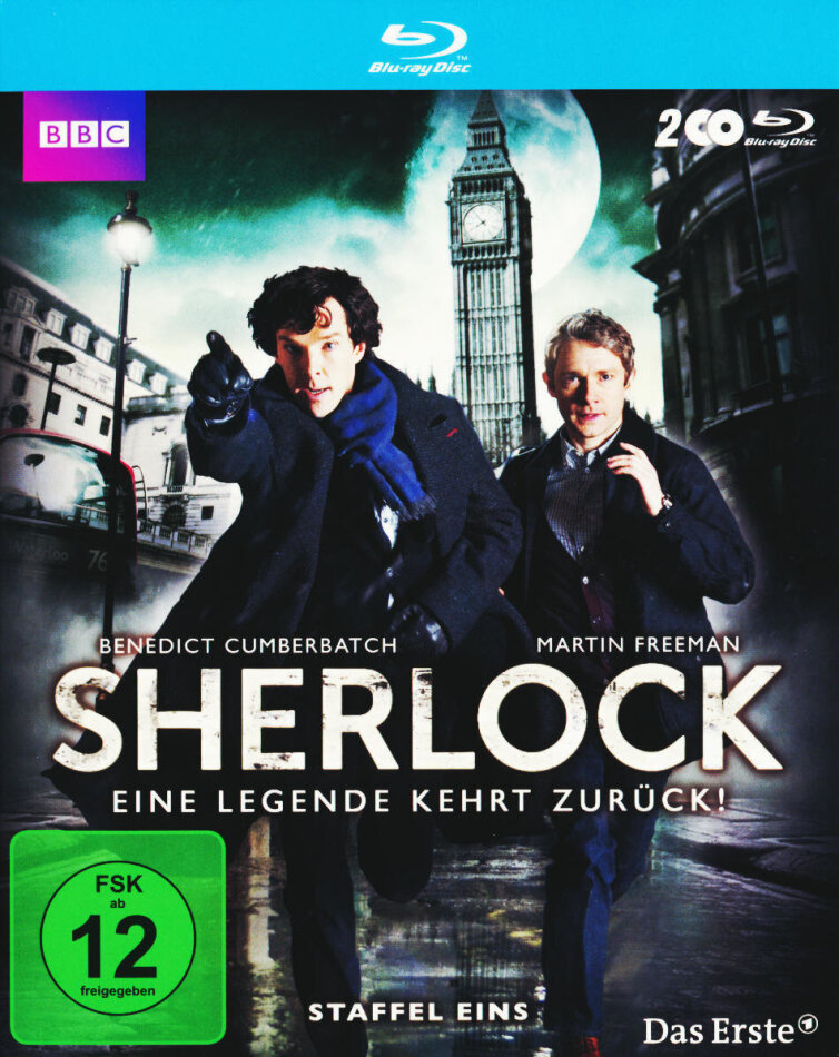 Sherlock - Staffel 1 BBC, 2 Blu-ray