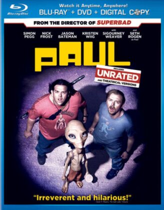 Paul (2010) (Unrated, Blu-ray + DVD)