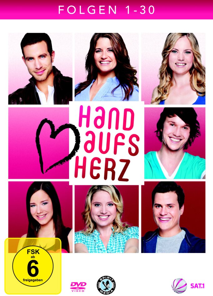 Hand aufs Herz - Box 1 - Folgen 01-30 3 DVDs