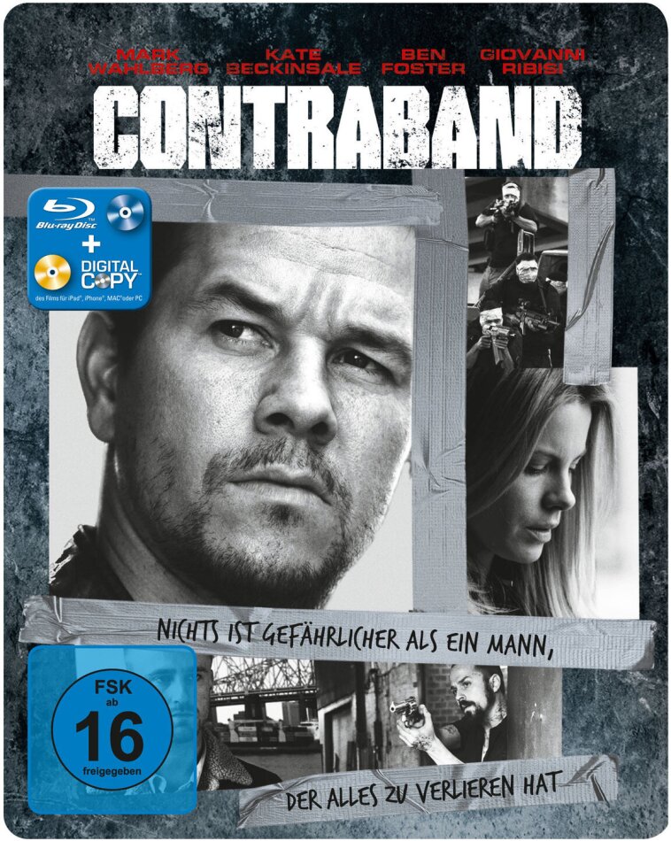 Contraband (2012) Limited Edition, Steelbook, 2 Blu-rays
