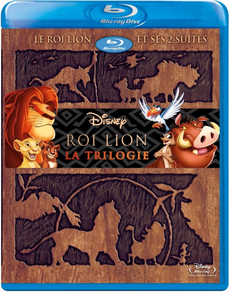 Le Roi Lion - La Trilogie 3 Blu-ray