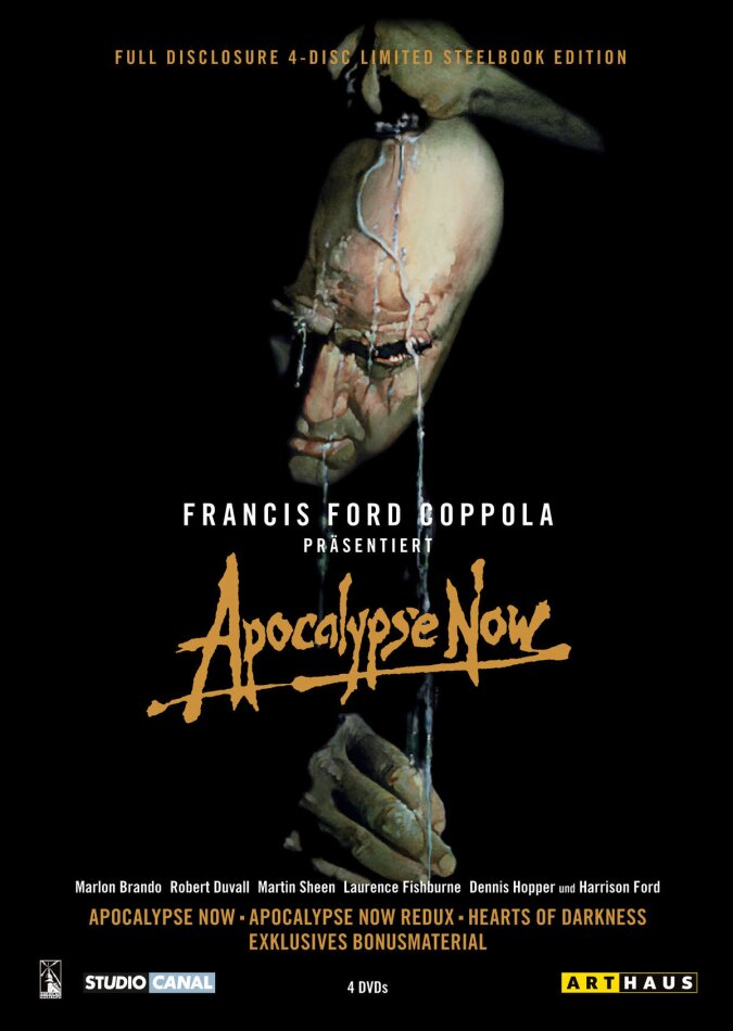 Apocalypse Now (1979) Arthaus, Steelbook, 4 DVD