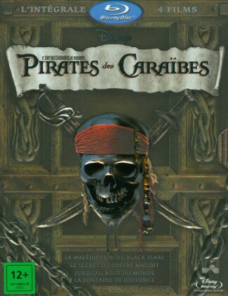 Pirates des Cara&iuml;bes - Box 1-4 (5 Blu-ray)