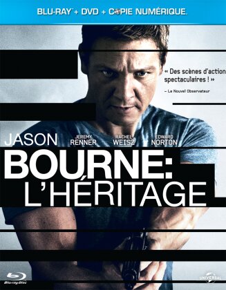 Jason Bourne - L'h&eacute;ritage (2012) (Steelbook, Blu-ray + DVD)