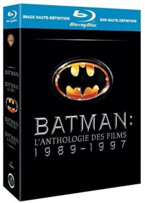Batman Collection 1-4 - L'Anthologie des Films 1989-1997 (4 Blu-ray)
