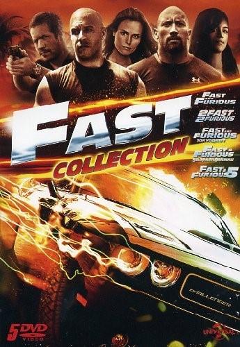Fast & Furious 1-5 - The complete Collection 5 DVD