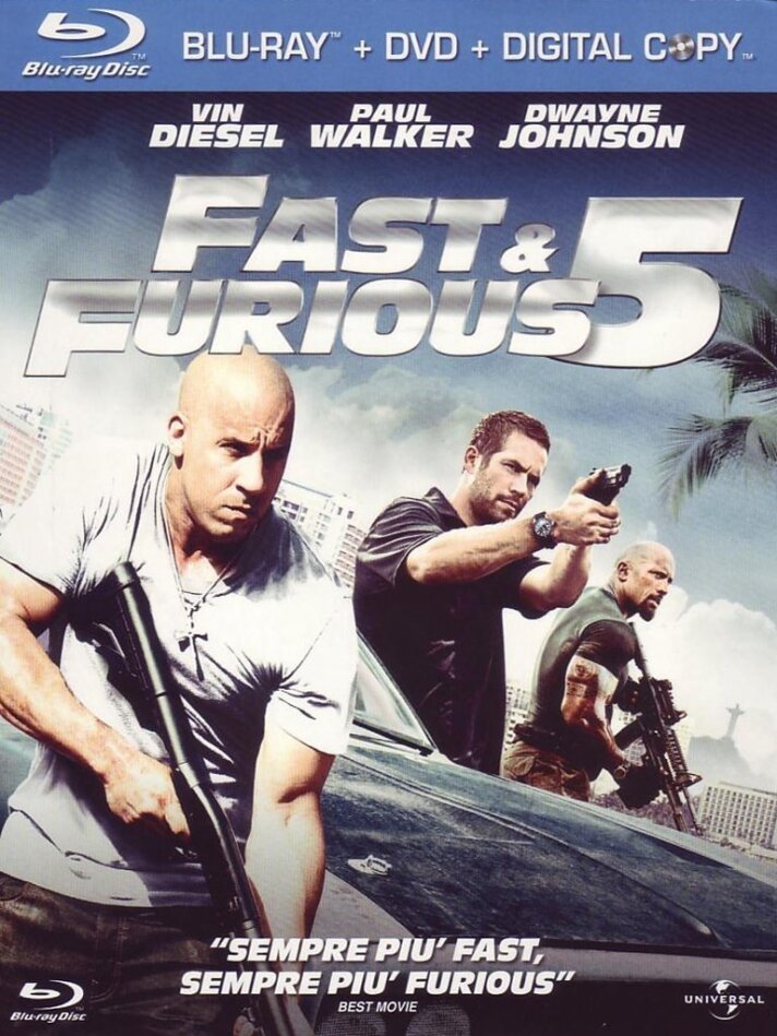 Fast & Furious 5 (2011) Blu-ray + DVD