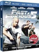 The Fast and the Furious 5 (2011) Extended Cut, Blu-ray + DVD