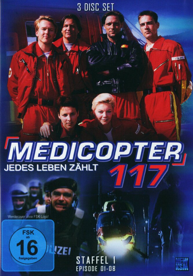 Medicopter 117 - Staffel 1 Neuauflage, 3 DVDs