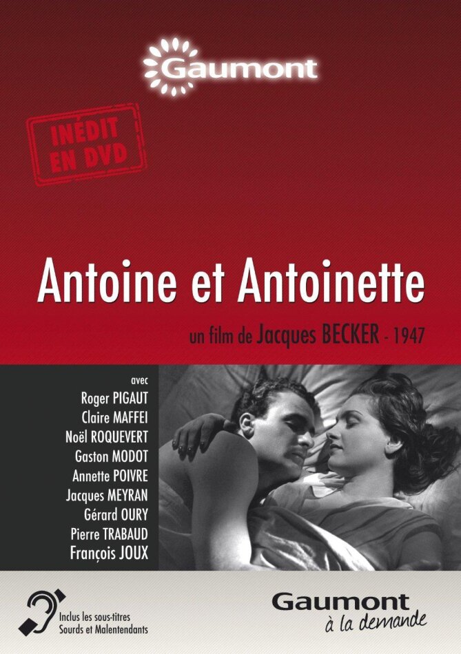 Antoine et Antoinette (1947) Collection Gaumont à la demande, n/b
