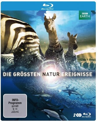 Die grössten Naturereignisse - BBC Earth (Limited Edition, Steelbook, 2 Blu-rays)