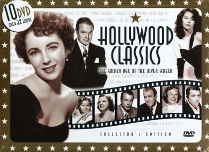 Hollywood Classics - The Golden Age of the Silver Screen (Deluxe Edition, 10 DVDs)