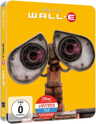 Wall-E (2008) (Steelbook, 2 Blu-rays)