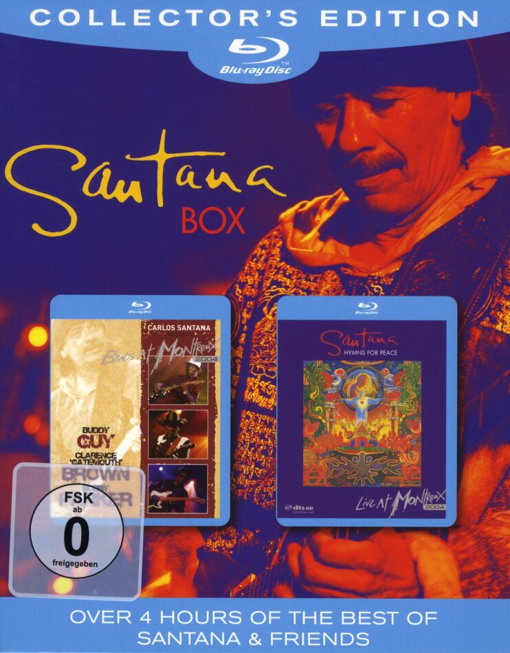 Santana - Box Collector's Edition, 2 Blu-rays