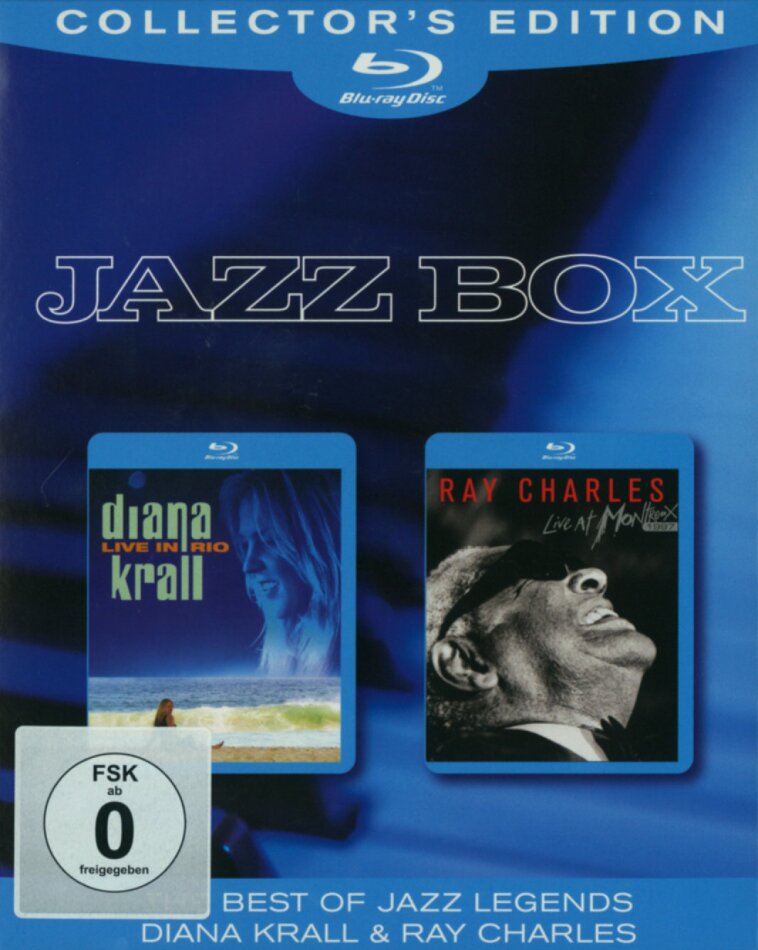 Diana Krall & Ray Charles - Jazz Box Collector's Edition, 2 Blu-rays