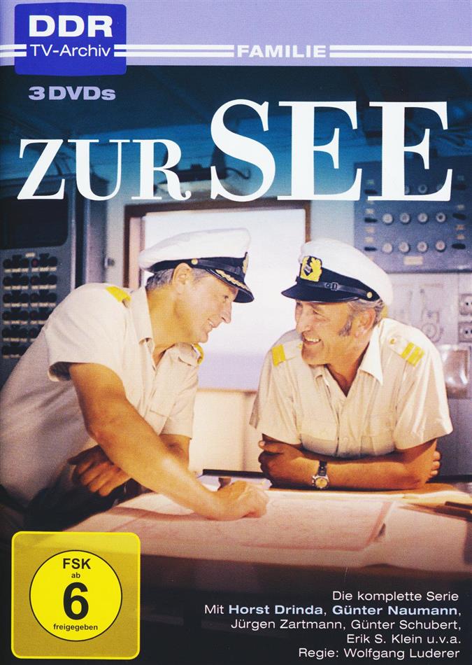 Zur See - Die komplette Serie DDR TV-Archiv, 3 DVDs