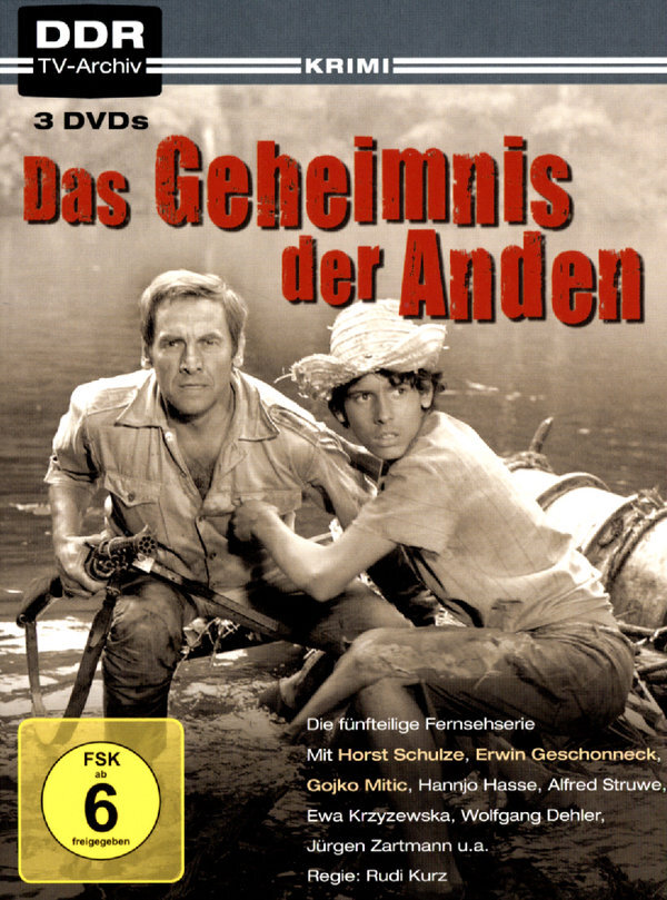 Das Geheimnis der Anden DDR TV-Archiv, 3 DVD
