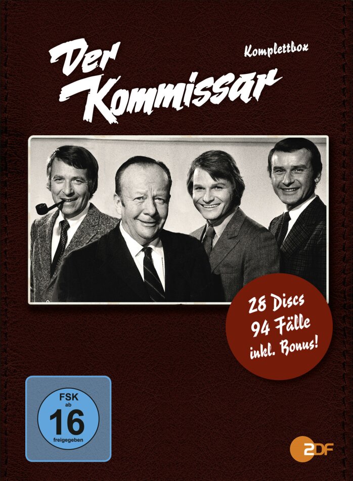 Der Kommissar - Komplettbox n/b, 28 DVD