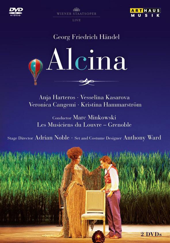 Les Musiciens du Louvre, Marc Minkowski & Anja Harteros - Händel - Alcina Arthaus Musik, 2 DVDs