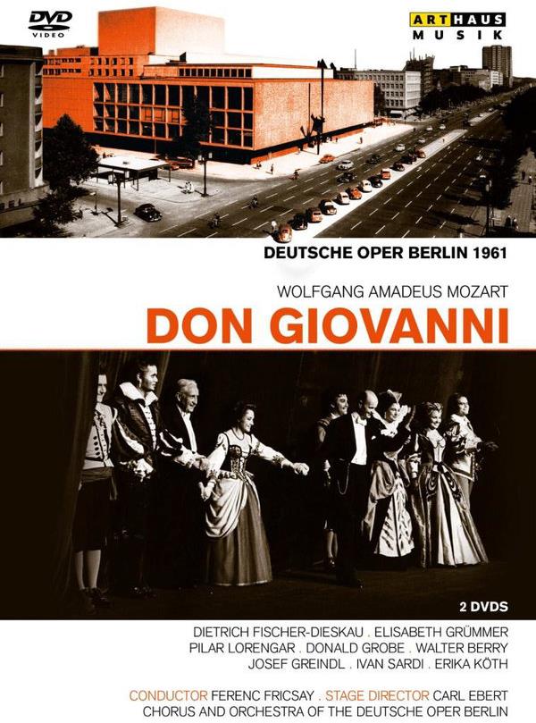 Deutsche Oper Berlin, Ferenc Fricsay & Dietrich Fischer-Dieskau - Mozart - Don Giovanni Arthaus Musik, 2 DVDs