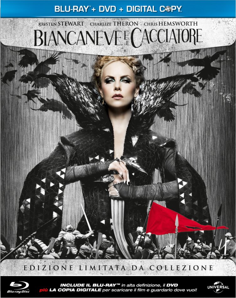 Biancaneve e il cacciatore (2012) Steelbook, Blu-ray + DVD