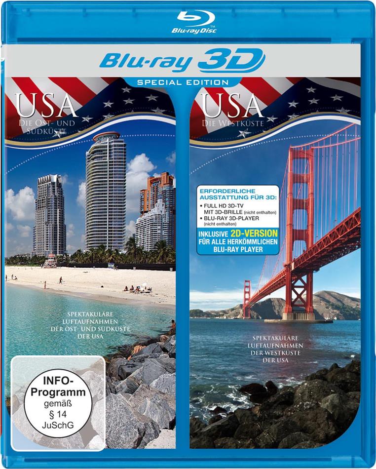 USA - Länder aus der Luft - Die Ost- und Südküste / Die Westküste Special Edition