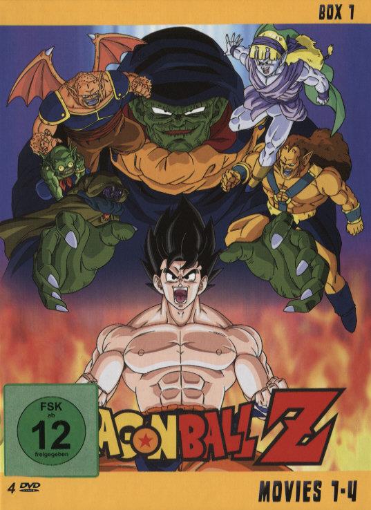 Dragonball Z - Movie Box Vol. 1 4 DVDs